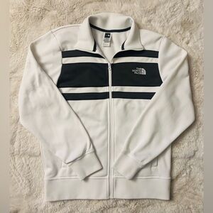 The North Face Steady Start Track Jacket TNF White/Asphalt Grey Men's Small